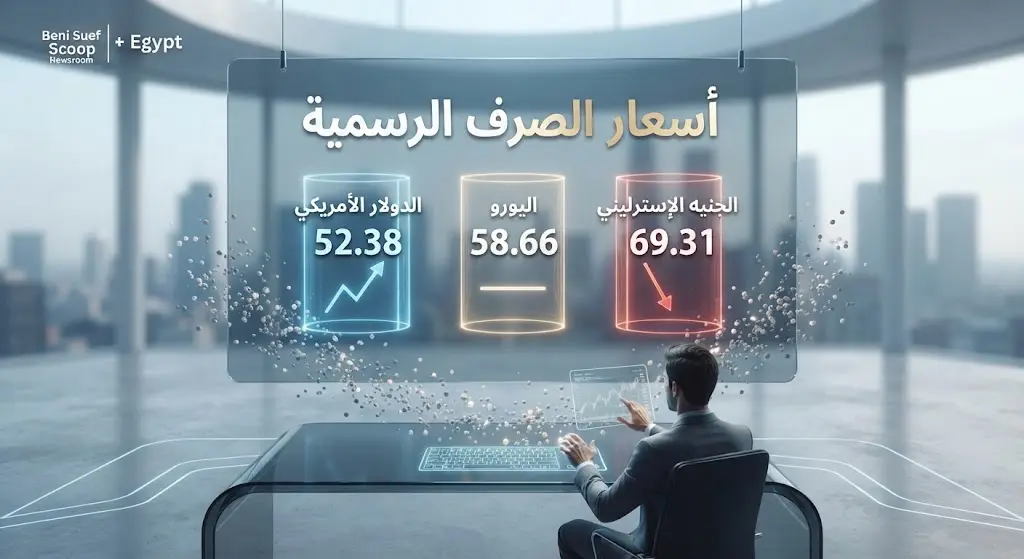تحديثات أسعار العملات بالبنوك والأسواق وفقاً لآخر مؤشرات التحديث.. الدولار يستقر عند 52.38 جنيه والجنيه الإسترليني يسجل 69.31 جنيه