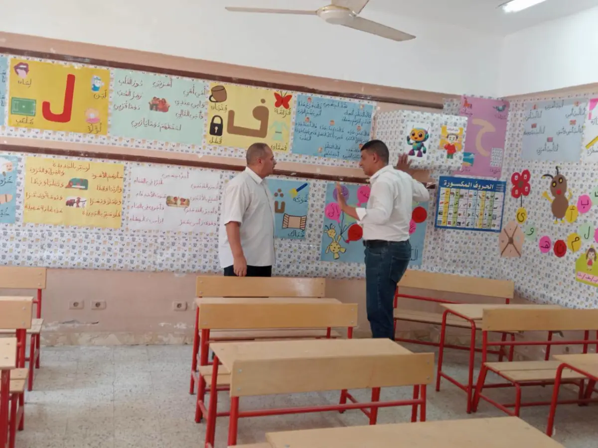 جولات ميدانية مكثفة لأمن «تعليم بني سويف» لمتابعة جاهزية المدارس للعام الدراسي الجديد