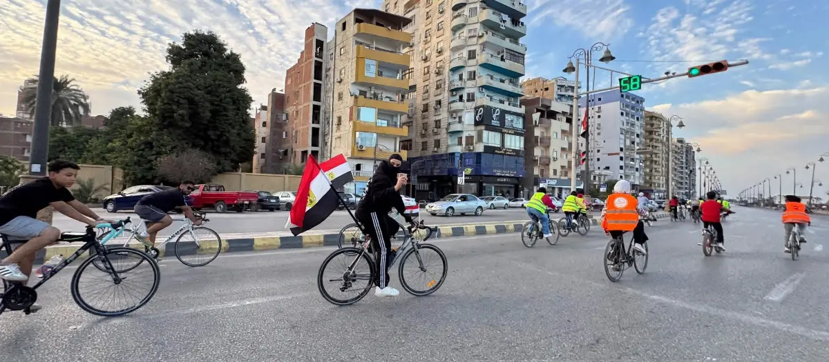 تحت شعار «لياقة المصريين» وبرعاية وزير الشباب والرياضة ومحافظ بني سويف.. إقبال واسع ومشاركة حماسية بماراثون الدراجات الهوائية على كورنيش النيل