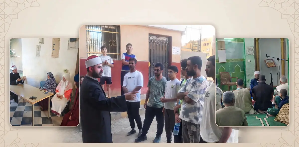 الوعي الديني حضور ميداني فعال.. انتشار واسع لوعاظ وواعظات بني سويف بالمدارس ومراكز الشباب والمؤسسات تحت إشراف الشيخ رضا محمد عبد الحليم