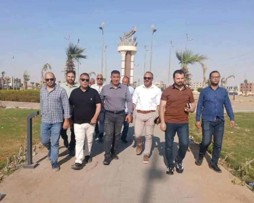 جهاز مدينة بني سويف الجديدة يستقبل لجنة من هيئة المجتمعات العمرانية لمتابعة أعمال التنمية والخدمات