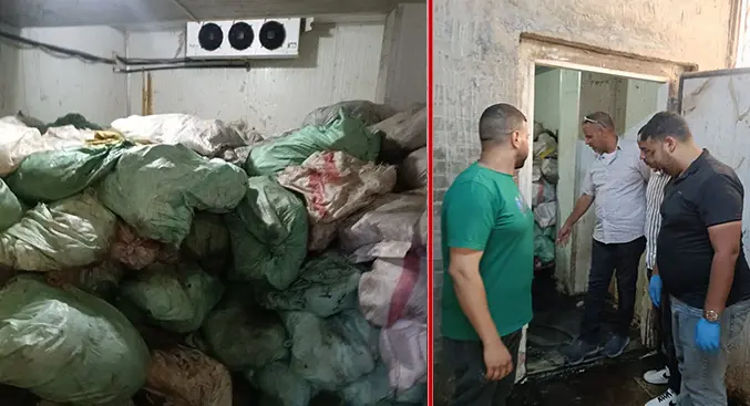 ضربة قوية للغش التجاري.. ضبط 70 طن لحوم ودواجن فاسدة قبل طرحها بالأسواق في الجيزة