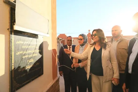 بتكلفة 21 مليون جنيه.. وزيرة التنمية المحلية والبيئة ومحافظ الوادي الجديد تفتتحان مشروع تطوير ورفع كفاءة مجزر «موط» بالداخلة