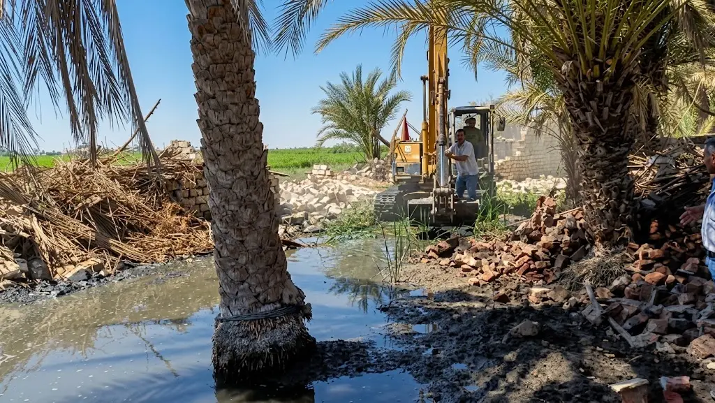 المشروع القومي لحماية النيل: إزالة 1024 حالة تعدٍ على مجرى النهر ضمن الموجة الـ 30