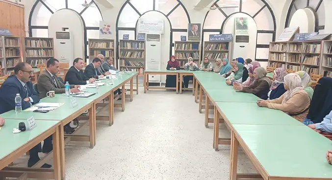 جامعة بني سويف تشارك في أعمال اللجنة العليا لاختيار القيادات التعليمية بالمحافظة