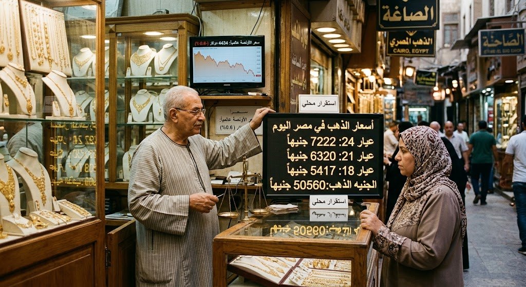 استقرار أسعار الذهب في مصر اليوم: عيار 18 يسجل 5417 جنيهاً وسط ترقب للأسواق