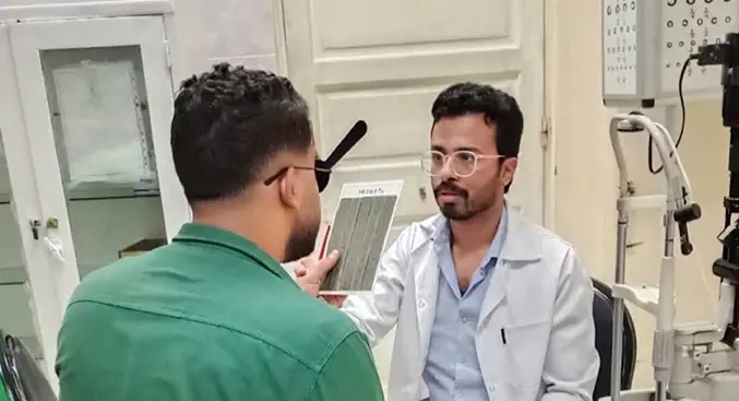 صحة بني سويف تبدأ التشغيل التجريبي لخدمة «التأهيل العصبي البصري» بمستشفى الرمد