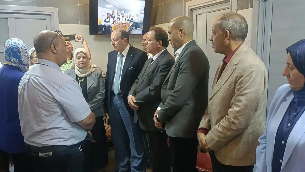عصام عمارة يتفقد المطبخ الصحي ببني سليمان الشرقية ويتابع جاهزية المدارس للعام الدراسي الجديد